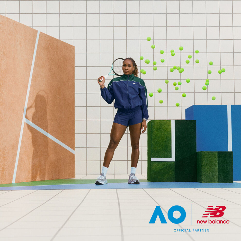Coco Gauff is promoting New Balance’s Australian Open 2025 campaign, which includes a competition offering fans the chance to win an exclusive experience for two.