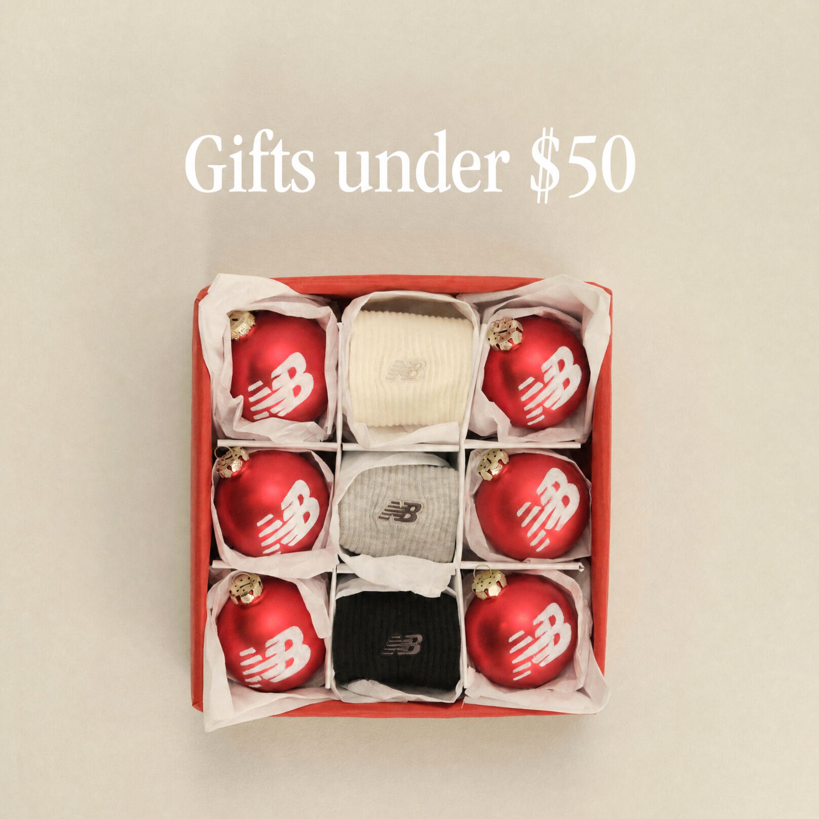 Box of decorations