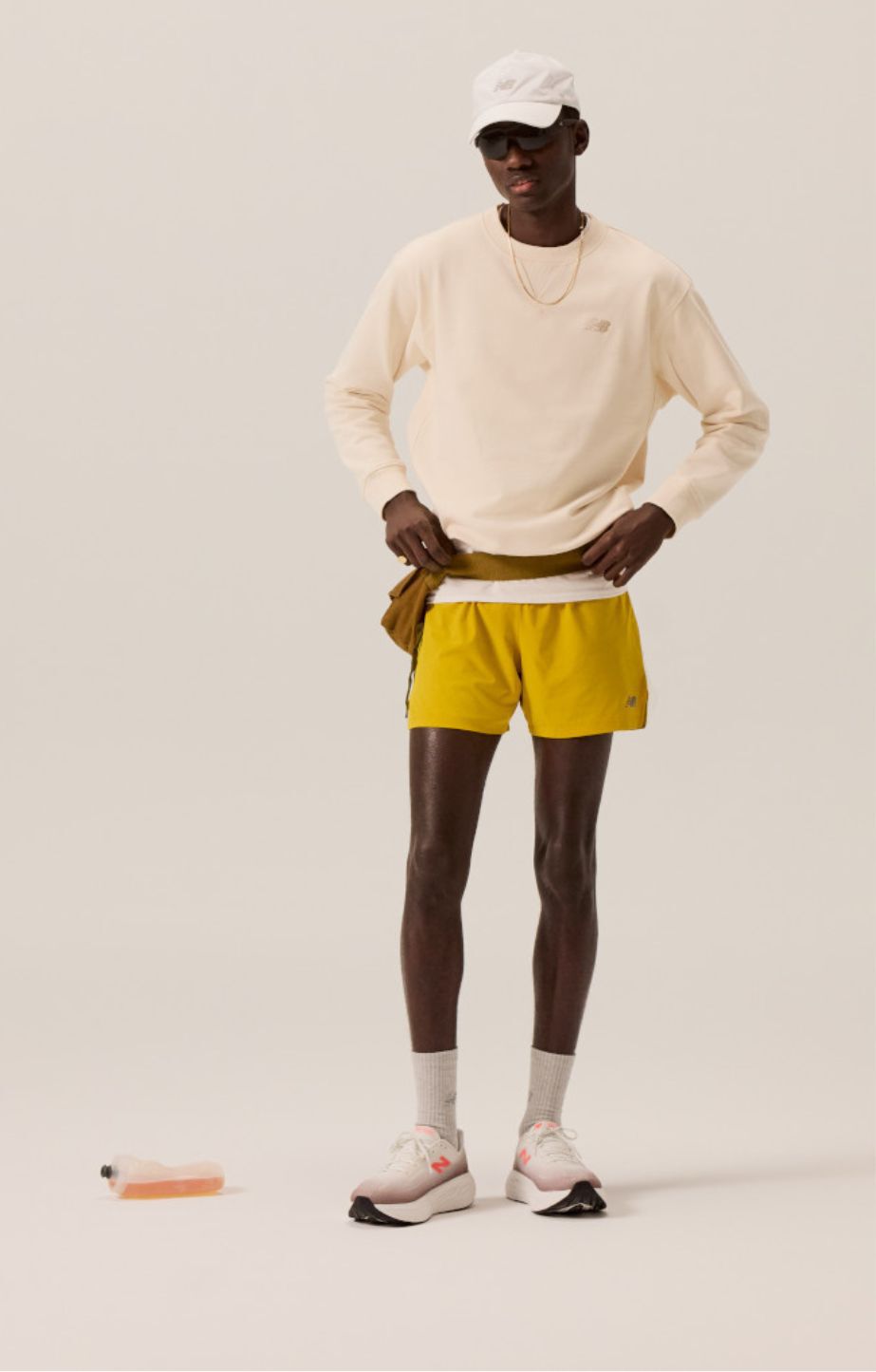 Man wearing new balance fresh foam x 1080s