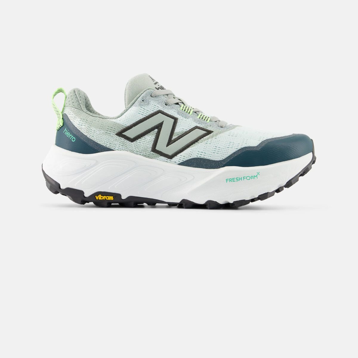 Fresh Foam X Hierro v9 on a gray background