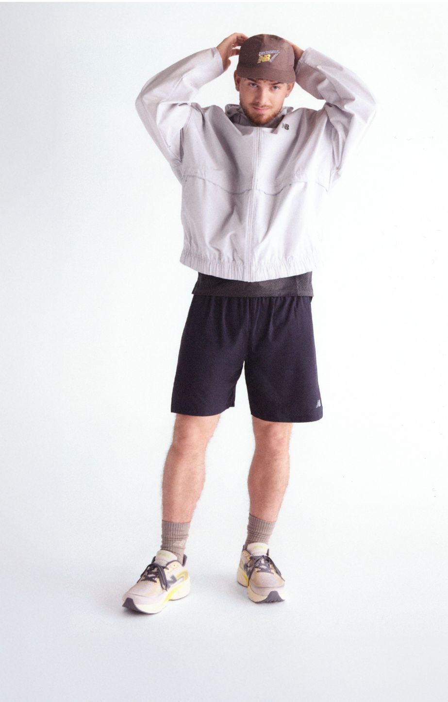 Harvey Elliott wearing the Warm Skies Ellipse shoes. 