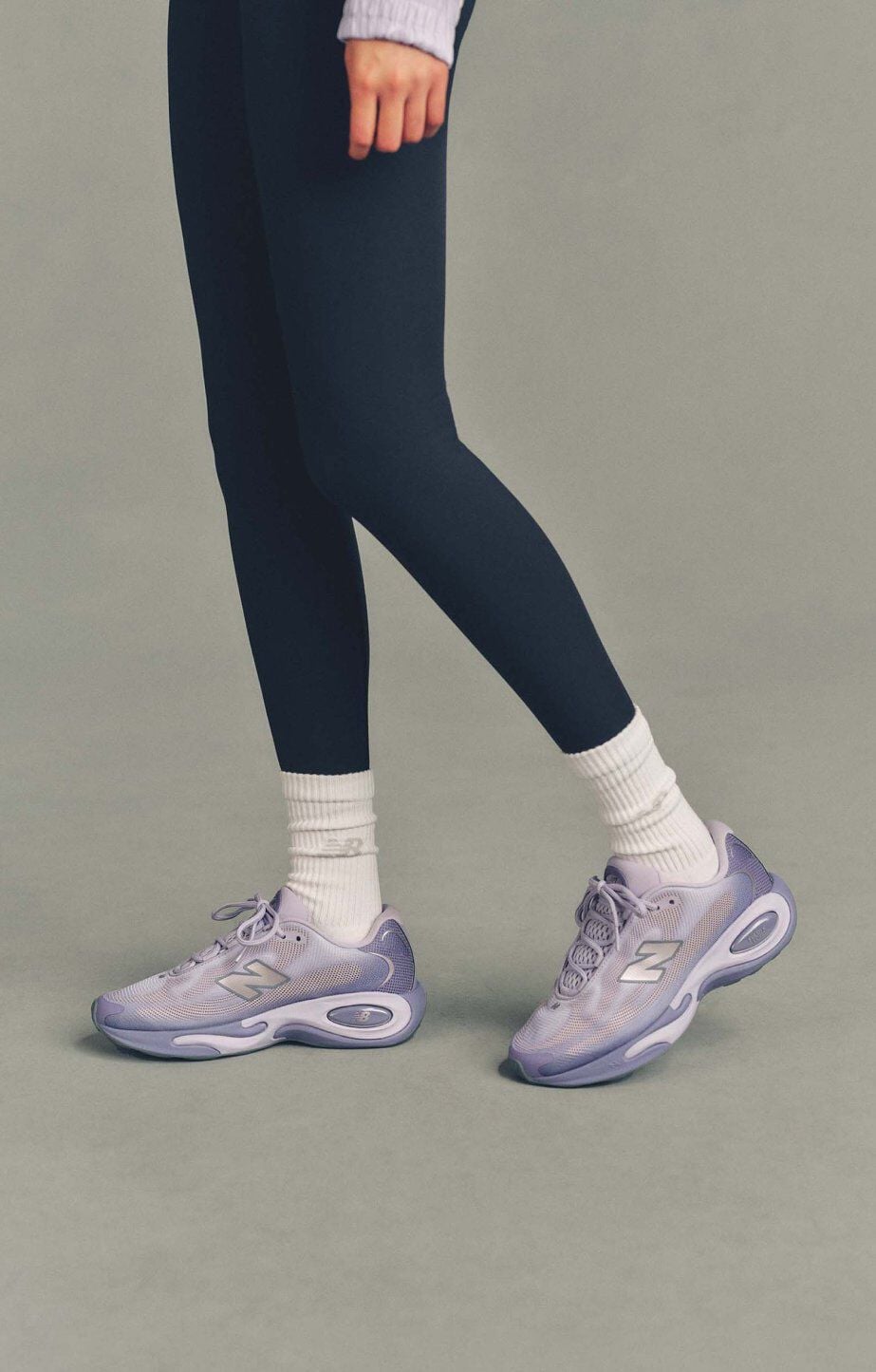 Person wearing AC runner