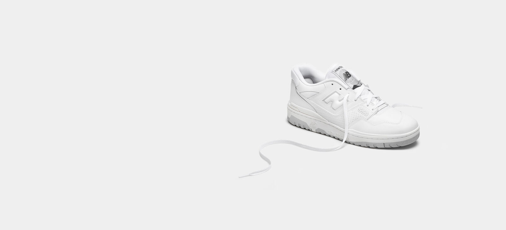 New Balance white 550's Runners