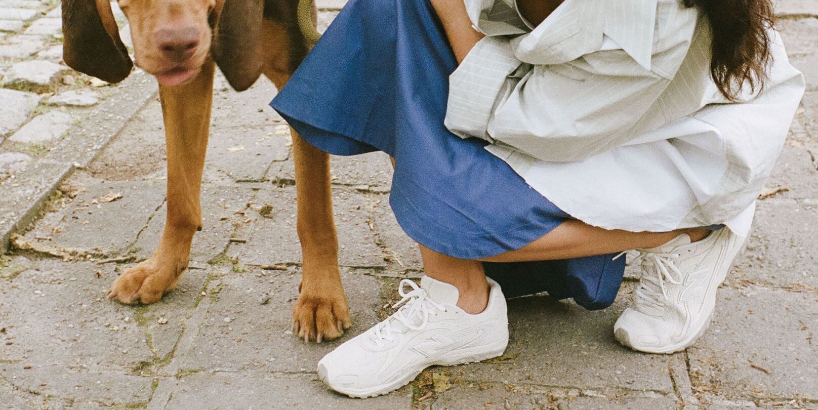 Close up image of woman wearing 204L 