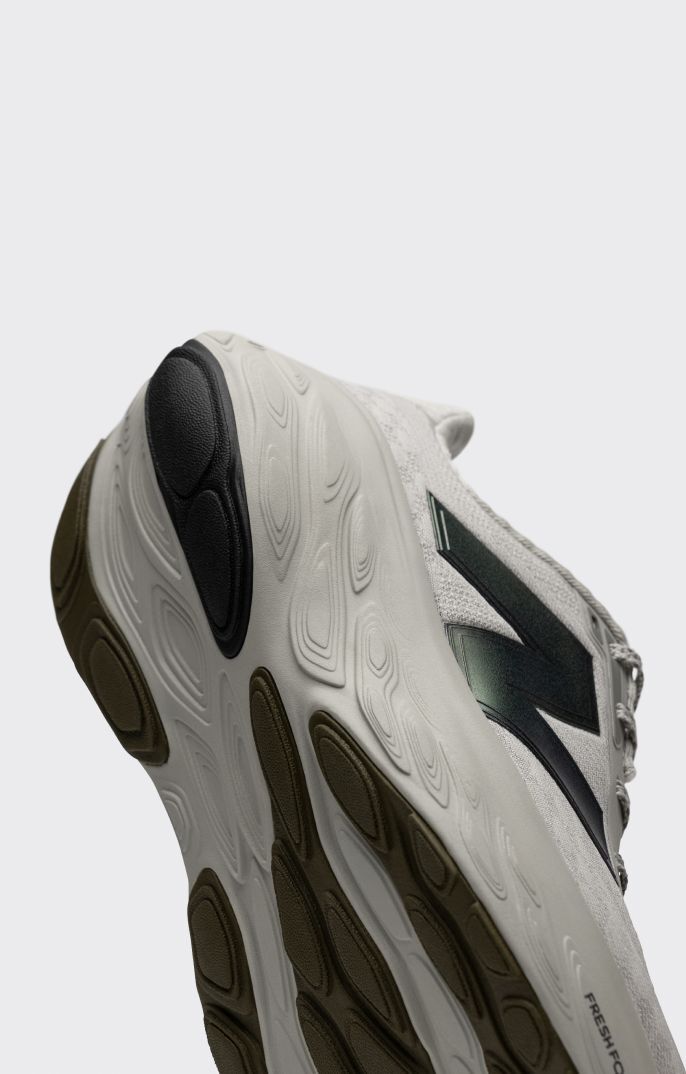 Close up of new balance fresh foam 1080s