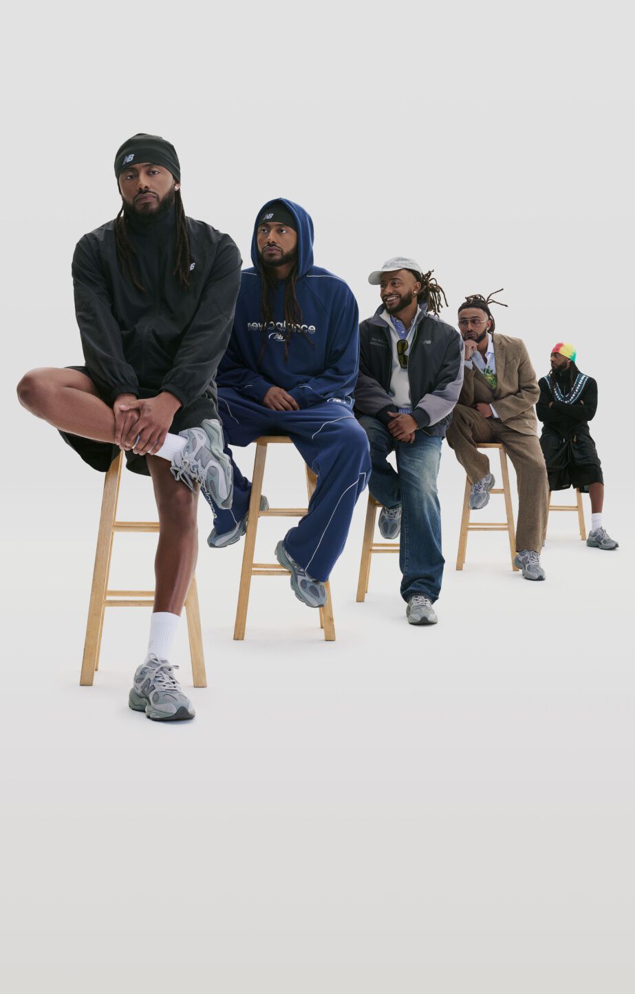 Amin&eacute; wearing the 983. 